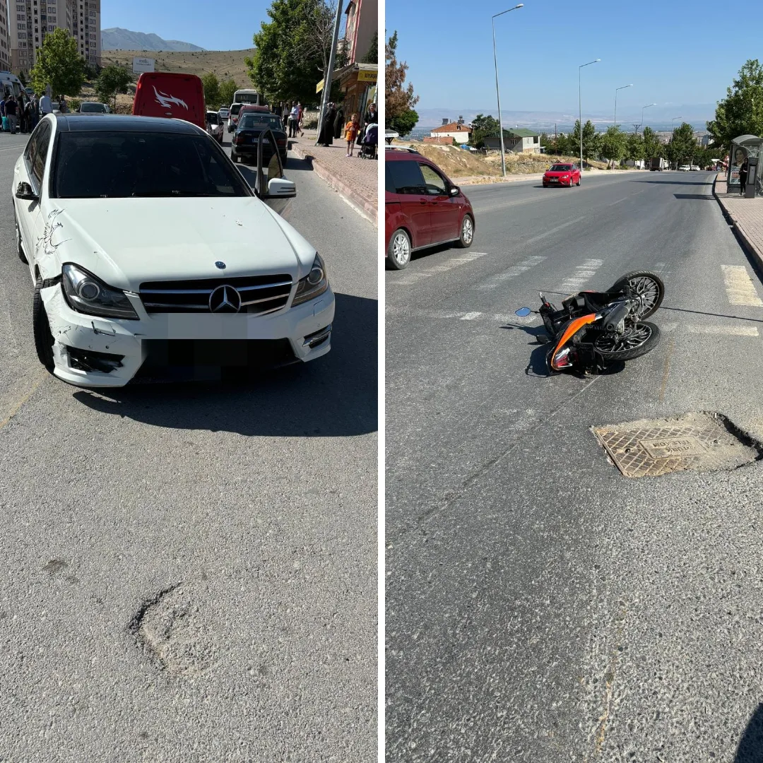 Malatya Karagözlerde Kaza 1 Yaralı
