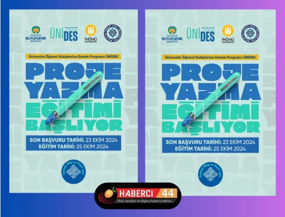 BÜYÜKŞEHİR BELEDİYESİ ÜNİDES PROJE YAZMA EĞİTİMİ BAŞLIYOR!
