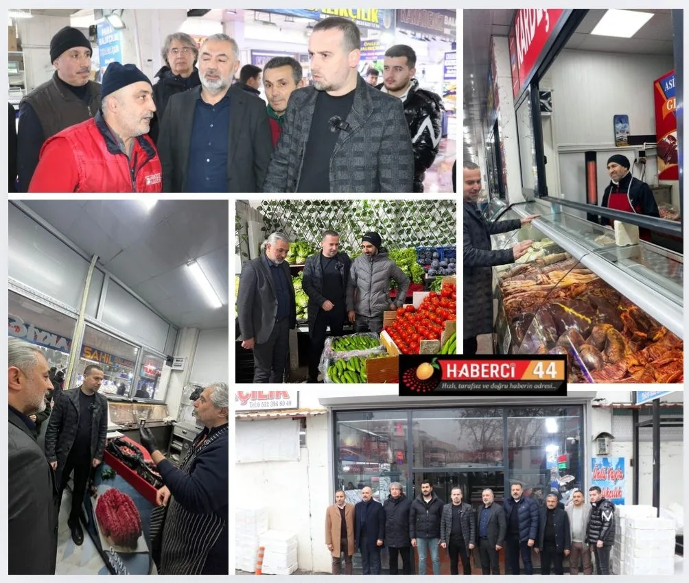 MAGİNDER’ den Et ve Balık Pazarının Esnafına ziyaret 
