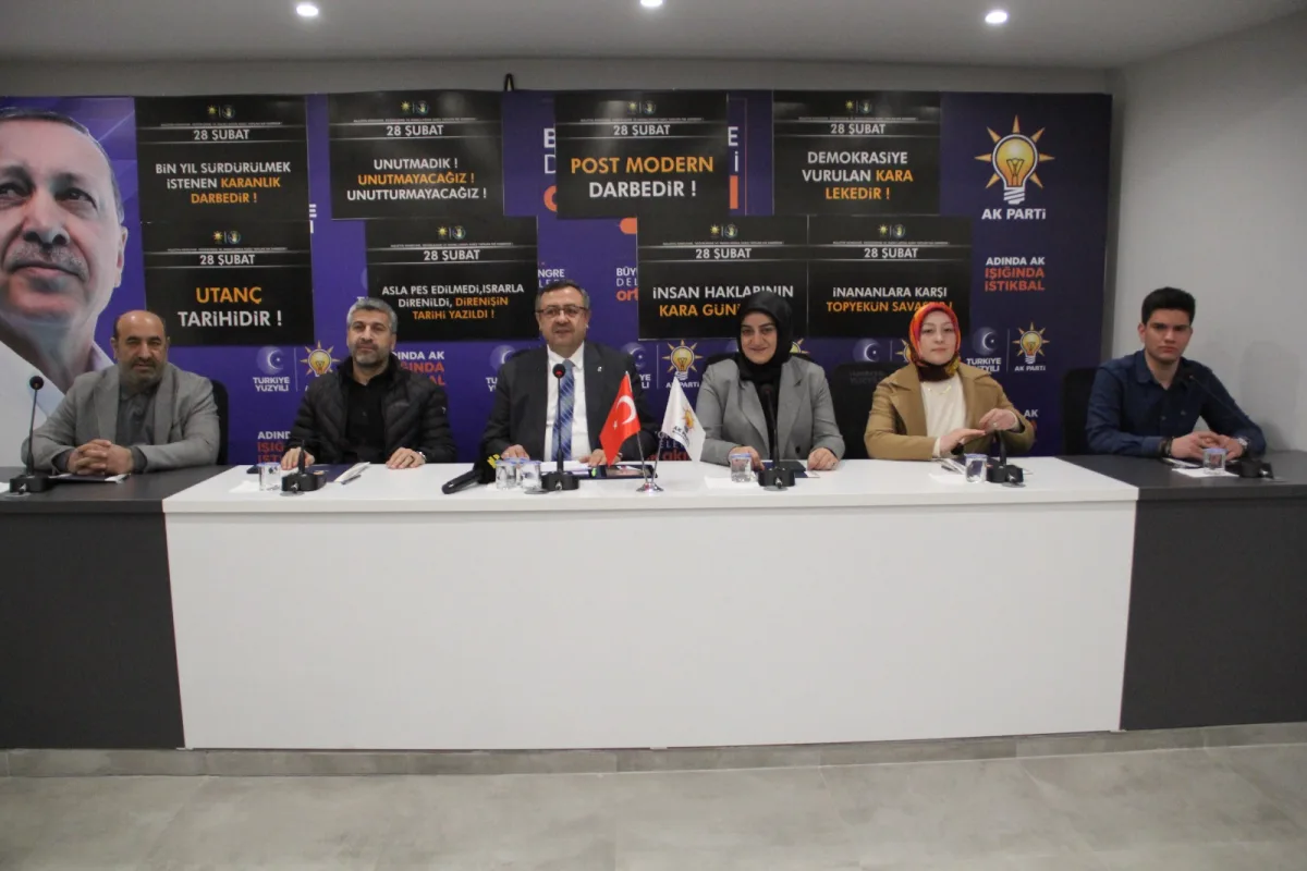 AK PARTİ İNSAN HAKLARI BAŞKANLIĞI BASIN AÇIKLAMASI