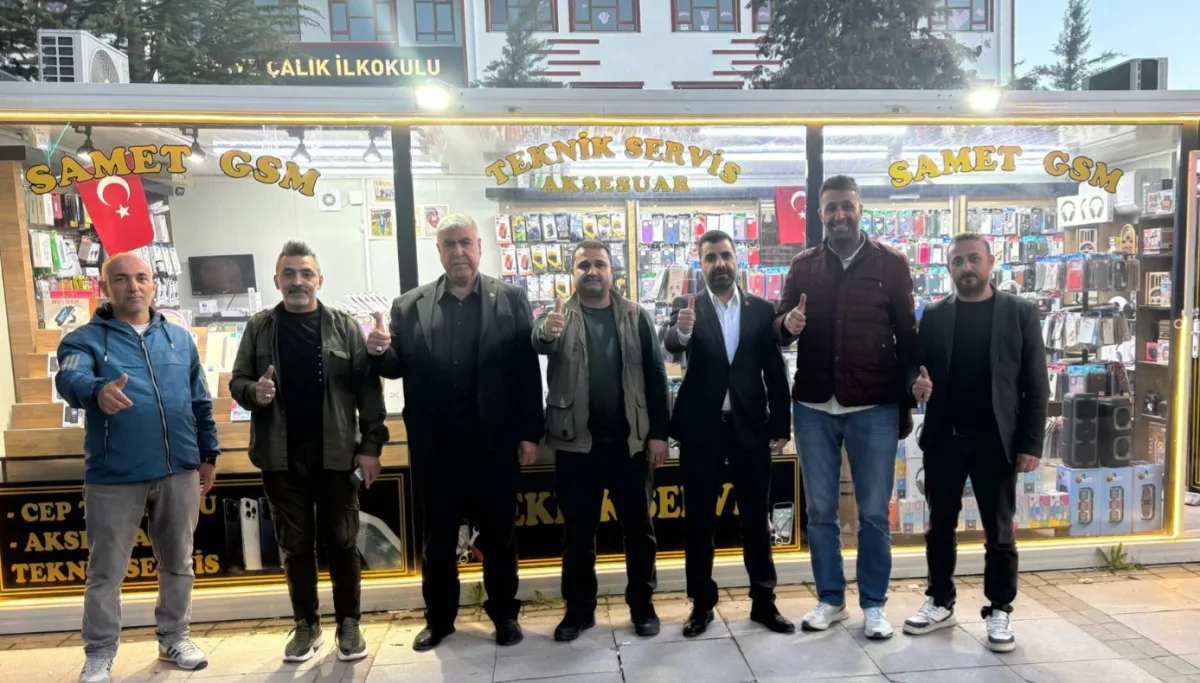 YRP Malatya Merkez İlçe Başkanları Esnaf ve Vatandaşları Ziyaret Etti