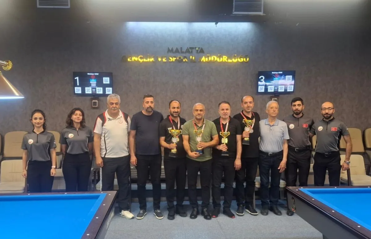 19. Mayıs Bilardo 3 Band Şampiyonası Yapıldı.