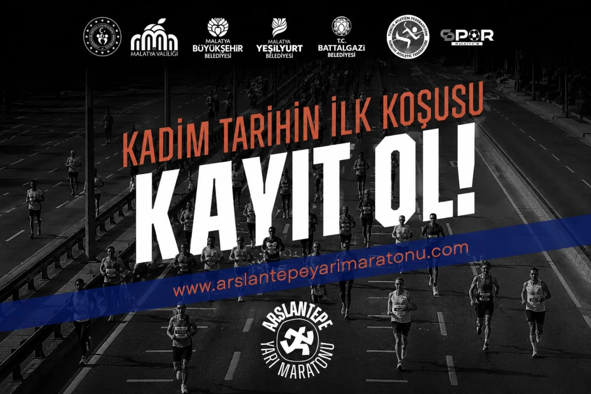 ULUSLARARASI MALATYA ARSLANTEPE YARI MARATONU MÜRACAATLARI DEVAM EDİYOR