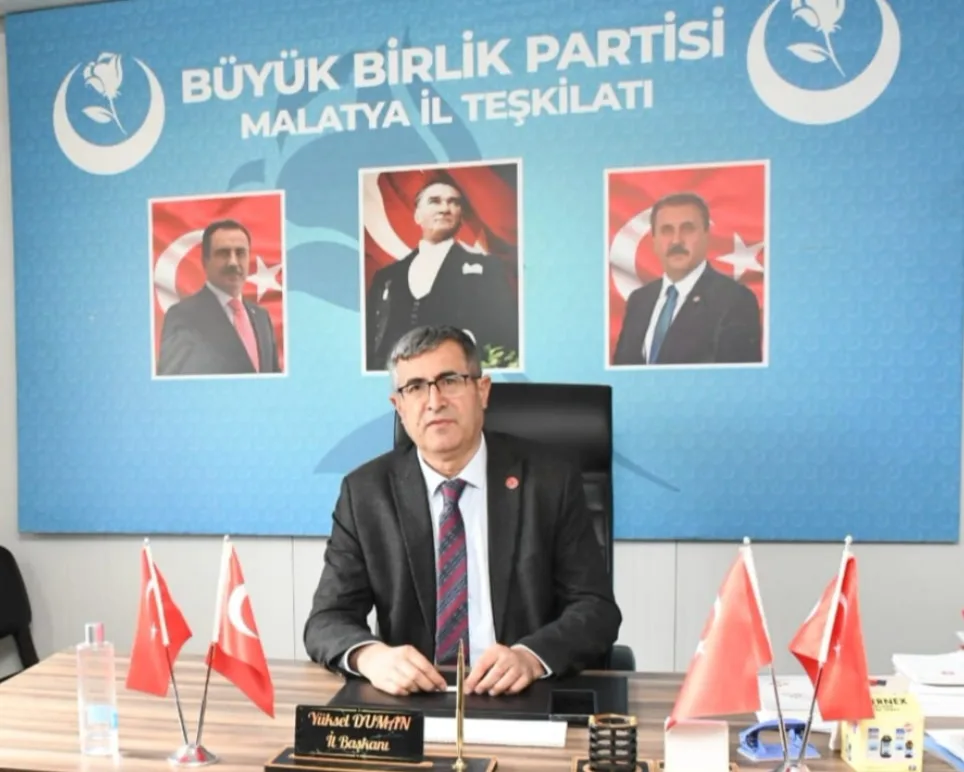 Yüksel Duman: Muharrem Ayı Kardeşlik ve Dayanışma Ruhumuzu Güçlendirsin