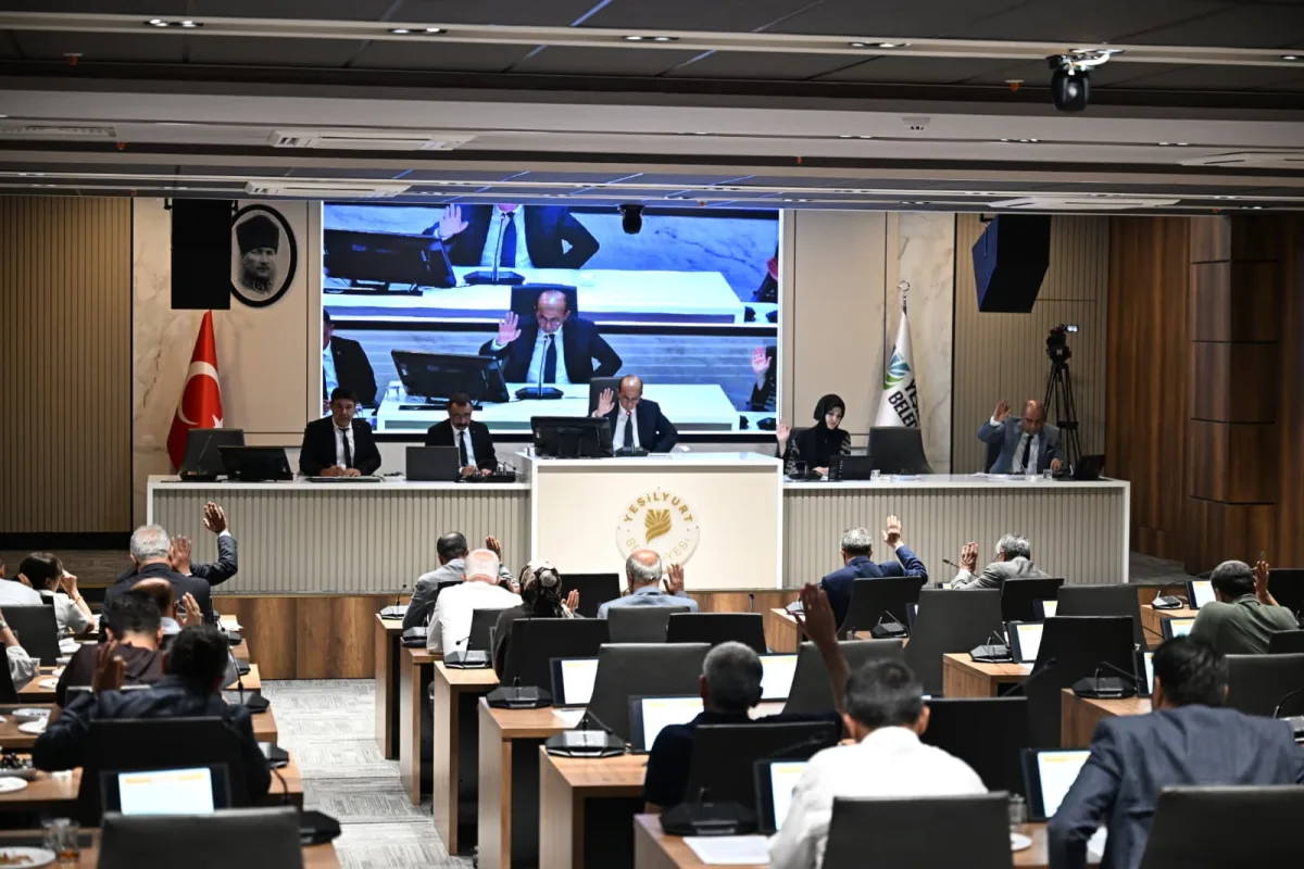 YEŞİLYURT BELEDİYE MECLİSİ TEMMUZ AYI TOPLANTISINDA 14 MADDE KARARA BAĞLANDI