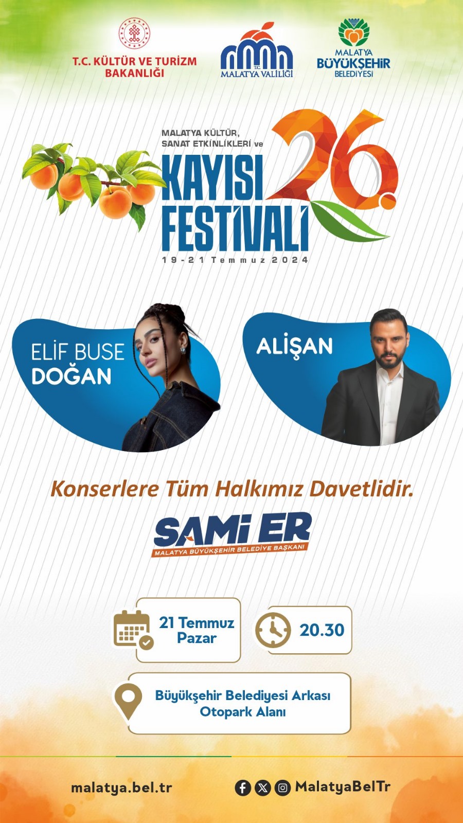 26. KAYISI FESTİVALİNDE ELİF BUSE DOĞAN VE ALİŞAN SAHNE ALACAK