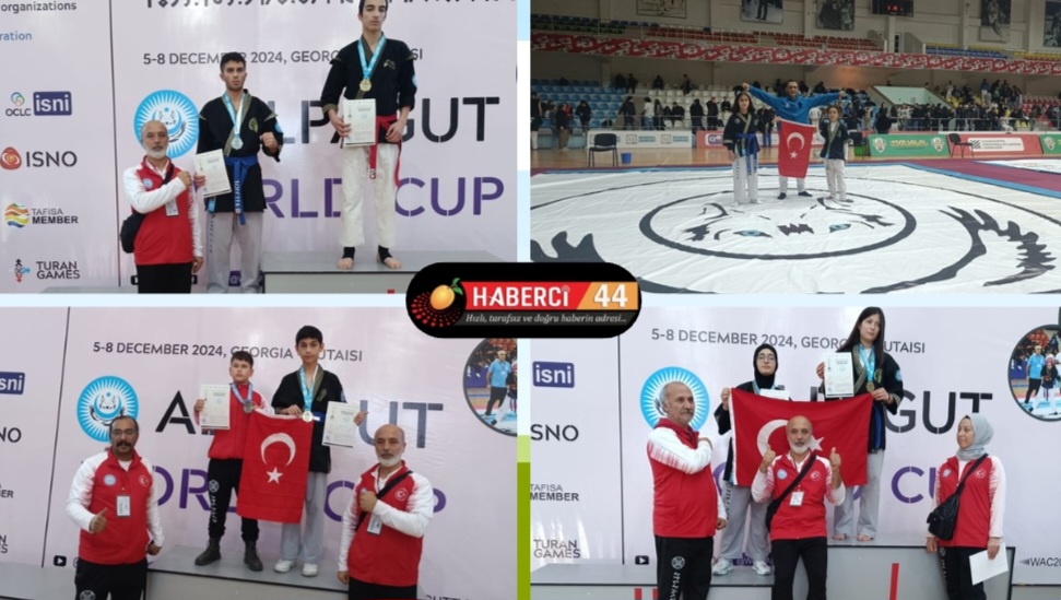 Alpagut Dünya Kupa’sında Malatya’lı sporcular Gürcistan’da tarih yazdı