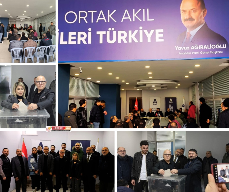 Battalgazi Anahtar Parti ilçe Başkanlığı Yeniden Erhan Yağlıcı'da