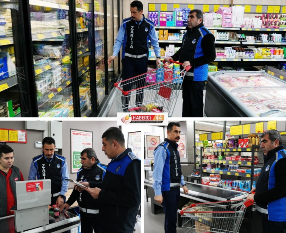 Battalgazi Belediyesi’nden Market Denetimleri