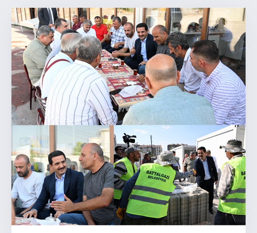 Battalgazi Belediyesi’nden Millet Bahçesi Esnafına Destek