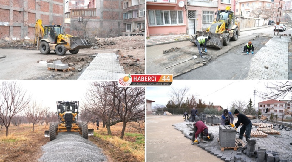 Battalgazi Belediyesinden Mahallelere Yoğun Hizmet