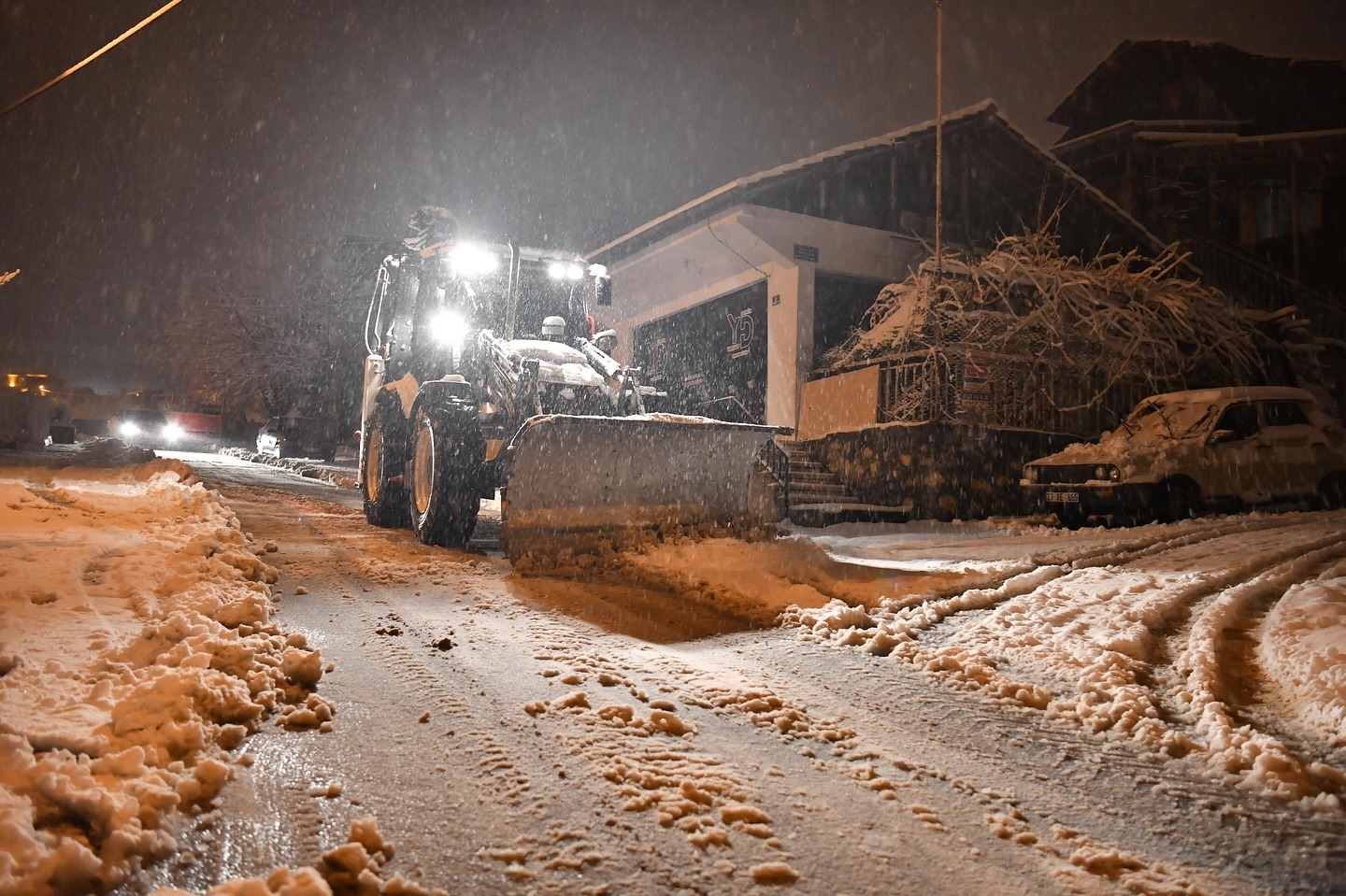 BATTALGAZİ’DE KAR ALARMI