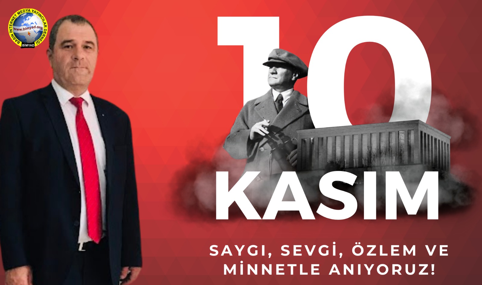 Bimyad Genel Başkanı Selim Apohan'dan 10 Kasım Mesajı