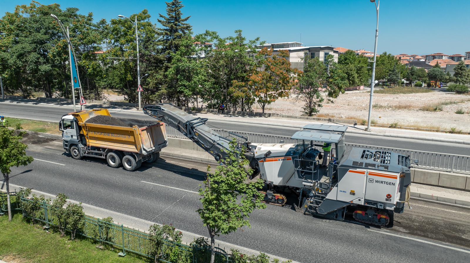 ÇEVREYOLU’nda YENİLEME ÇALIŞMALARI BAŞLADI