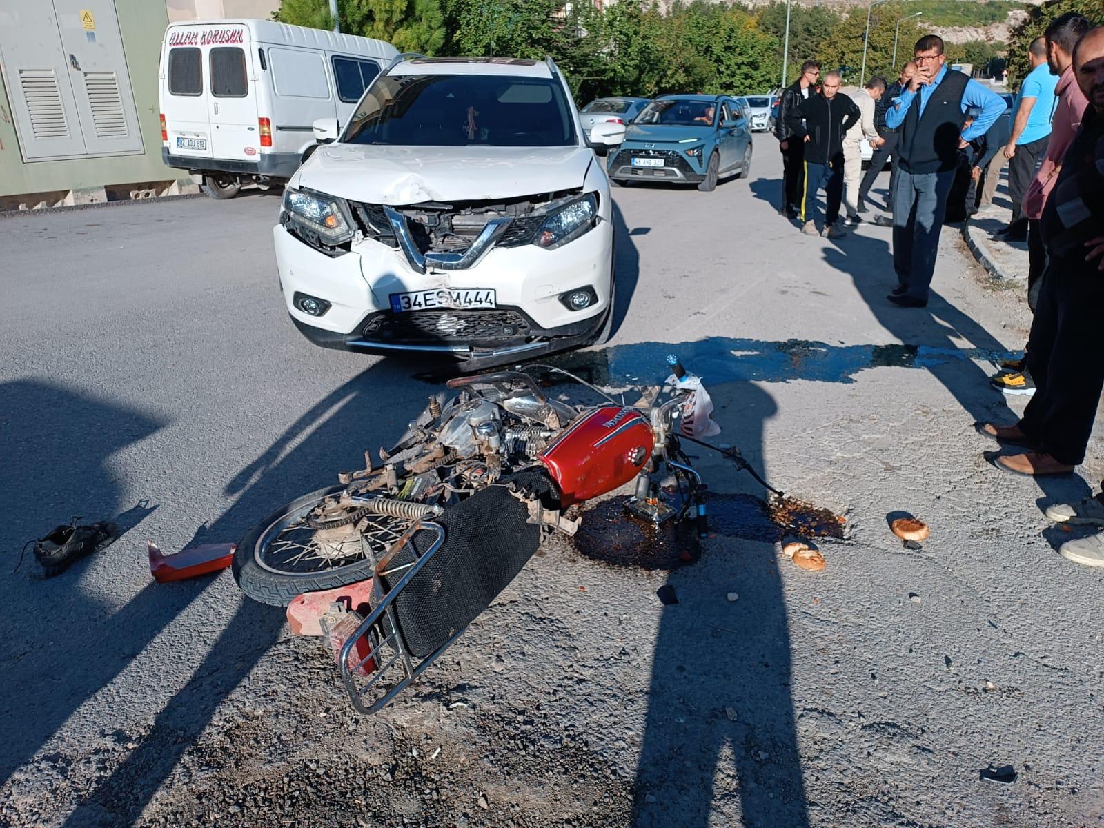 Darende’de kaza: 1 ağır yaralı