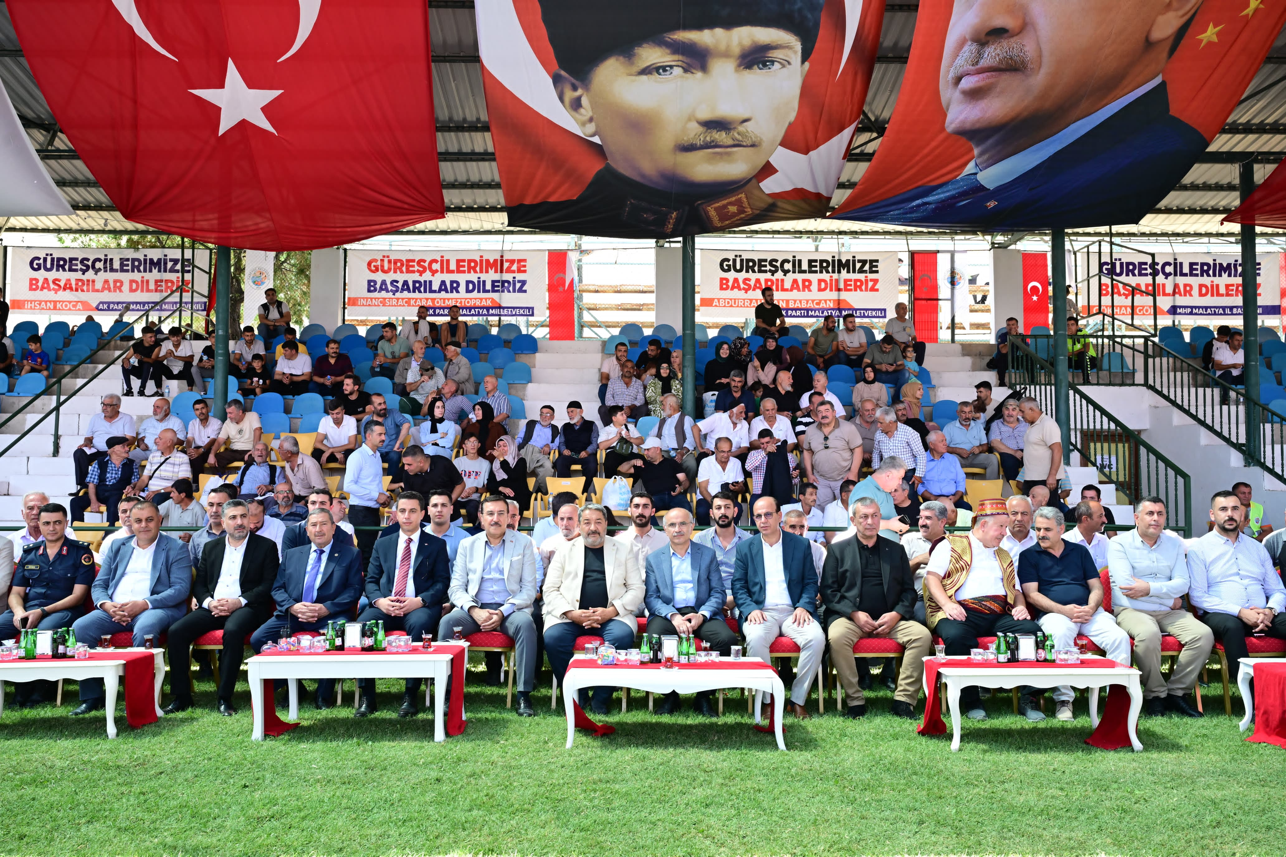 Darende Zengibar Karakucak Güreşleri ve Festivalinde Konuşan Başkan Er;