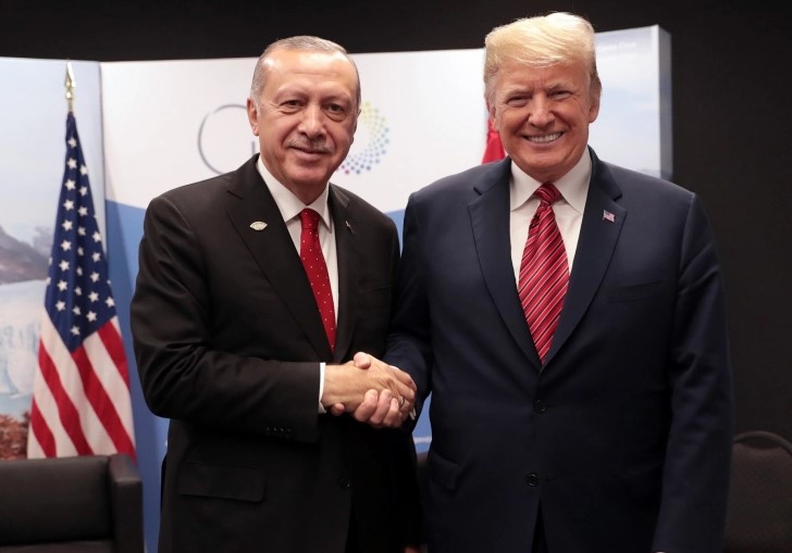 Erdoğan, Trump'ı Tebrik Etti