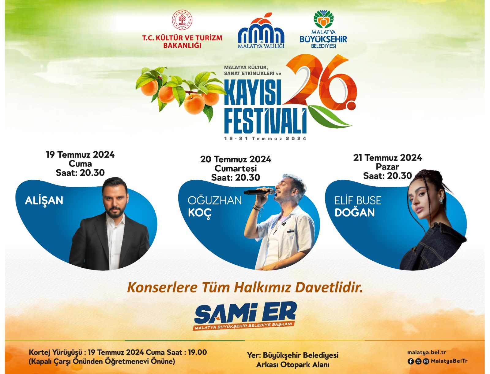 FESTİVAL KONSERLERİ BAŞLIYOR