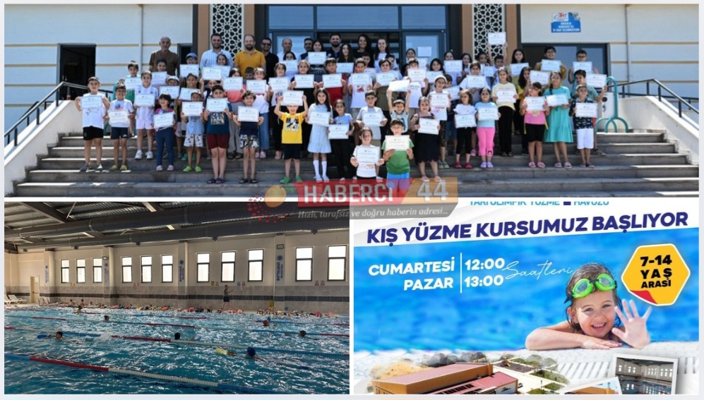 Göztepe Yarı Olimpik Yüzme Havuzu Kış Kursları Başlıyor