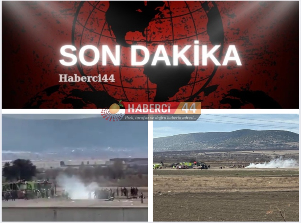 Isparta'da Askeri Helikopter Düştü!