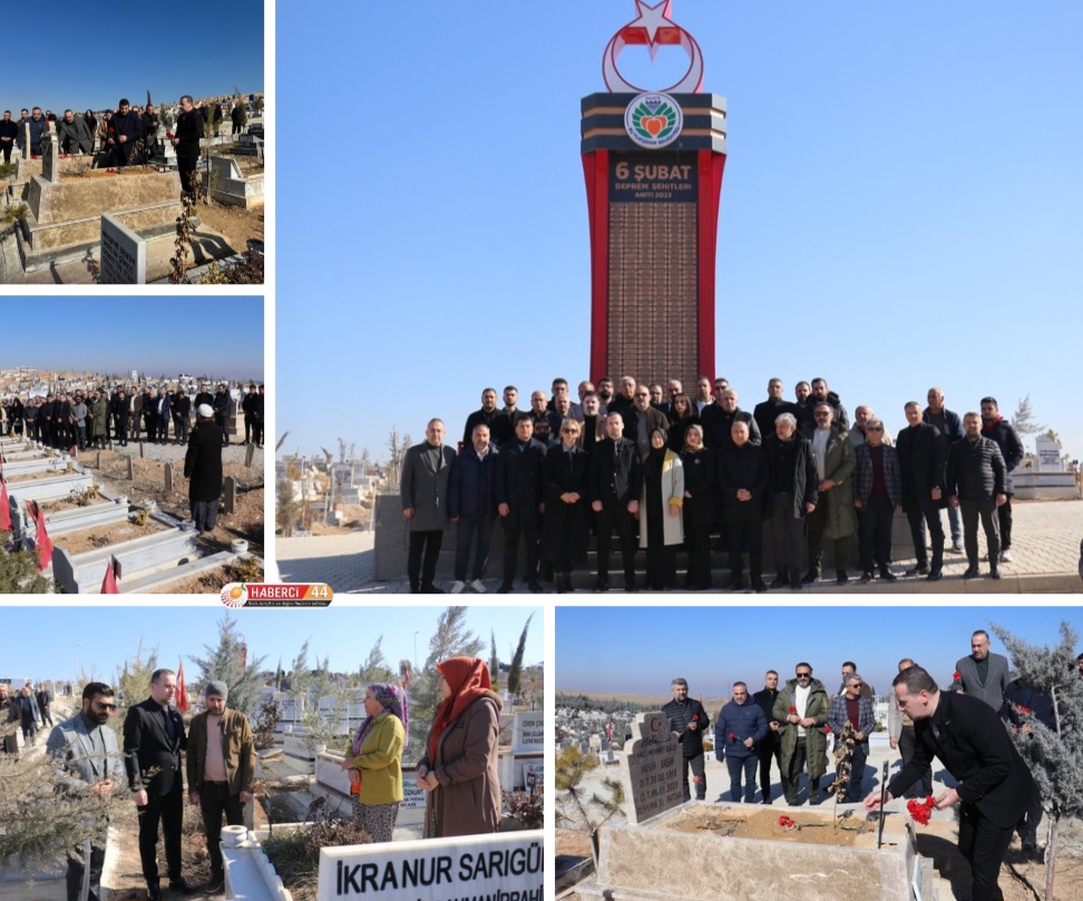 MAGİNDER'DEN DEPREM ŞEHİTLERİNE ANLAMLI ZİYARET!