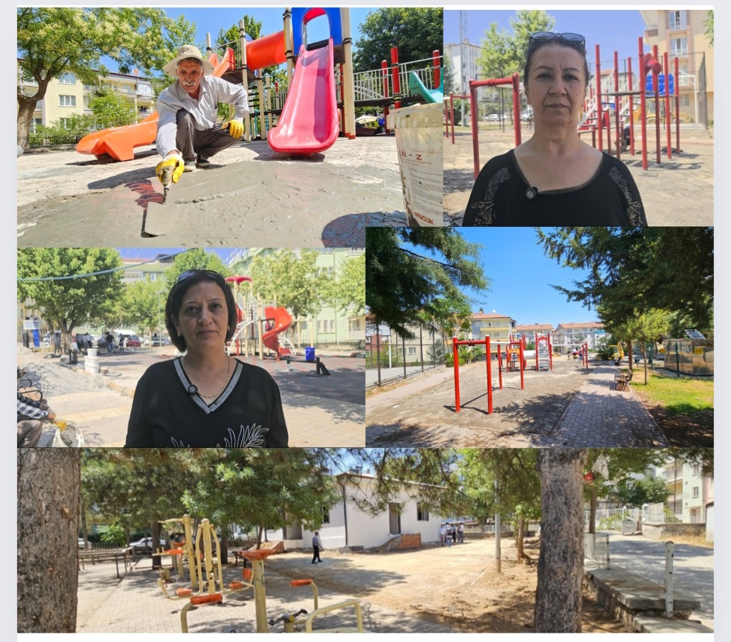 Malatya Battalgazi İlçesinde Parklar Yenilendi