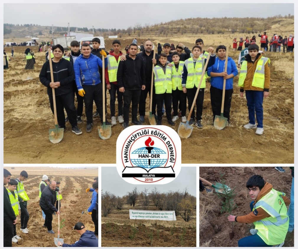 Malatya Hander Derneği Dünya Ağaçlandırma Günü Etkinliği