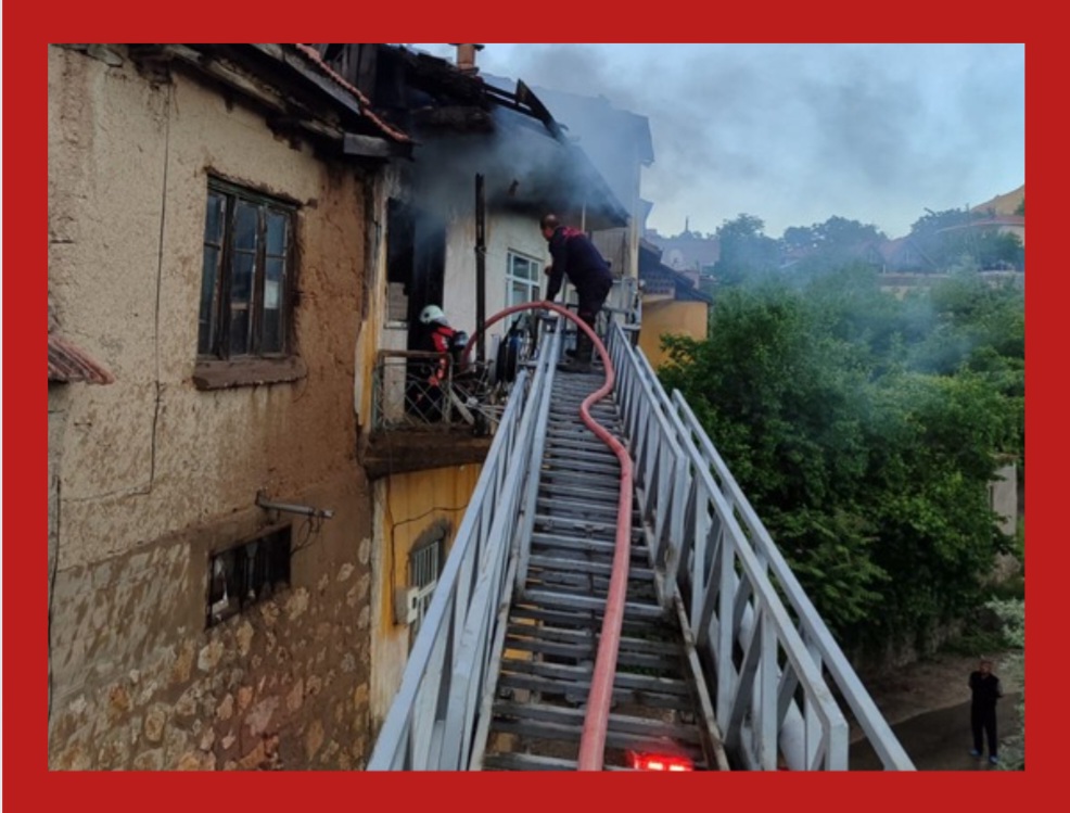 Malatya Hekimhan İlçesinde Yangın