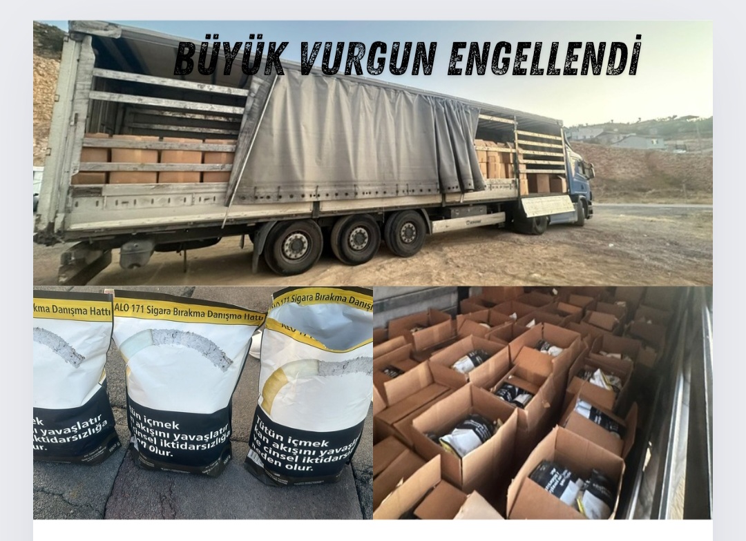 Malatya Kaçakçılık Şube Vurgunu Engelledi!