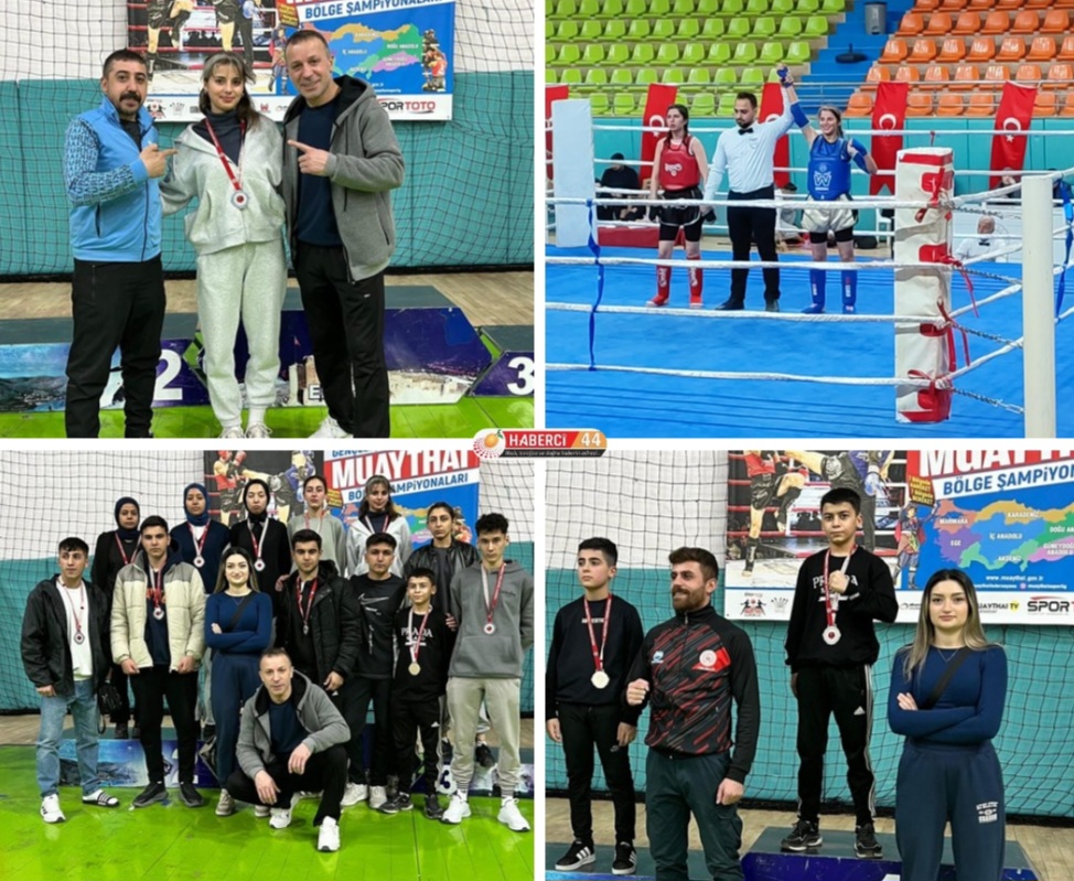 Malatya’lı Muay Thai Sporculardam Büyük Başarı.