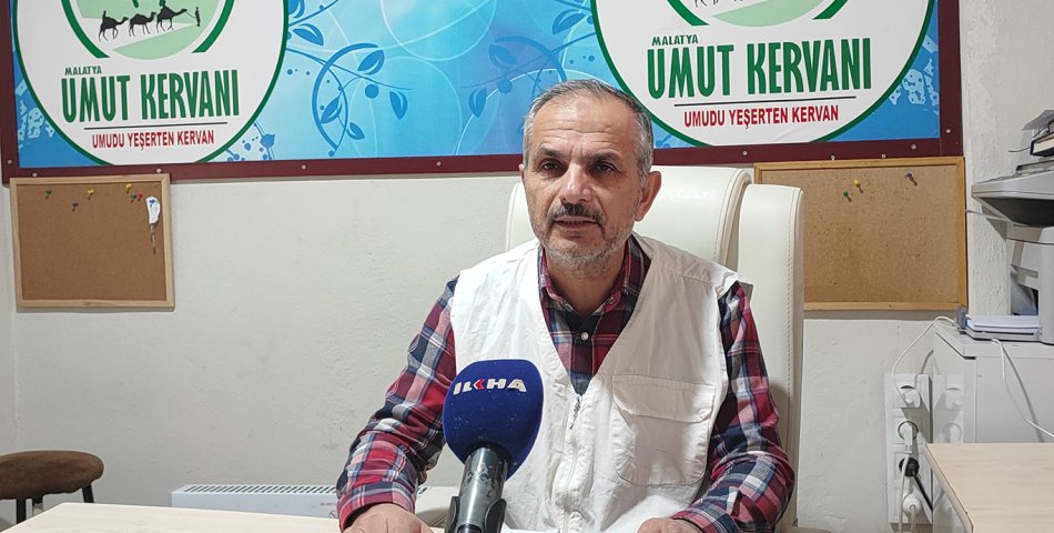 Malatya Umut Kervan'ından "Ramazan Umut Olsun" sloganıyla yüzlerce aileye destek