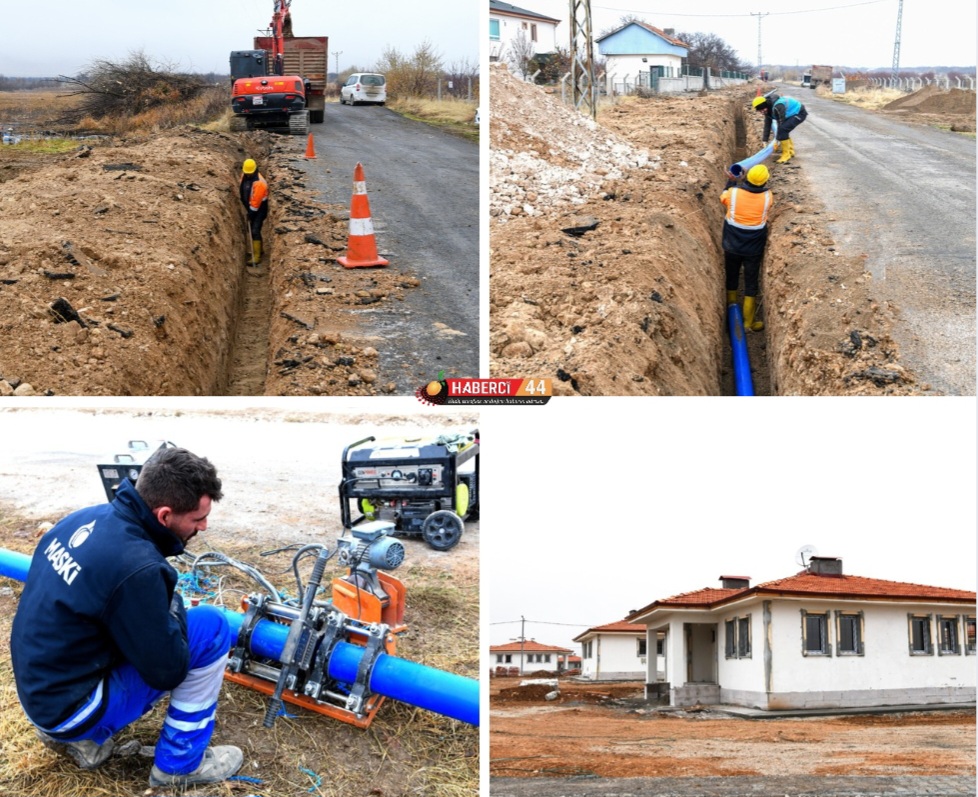 MASKİ’DEN AKÇADAĞ DOĞU MAHALLESİ’NE 7 KİLOMETRELİK ALTYAPI