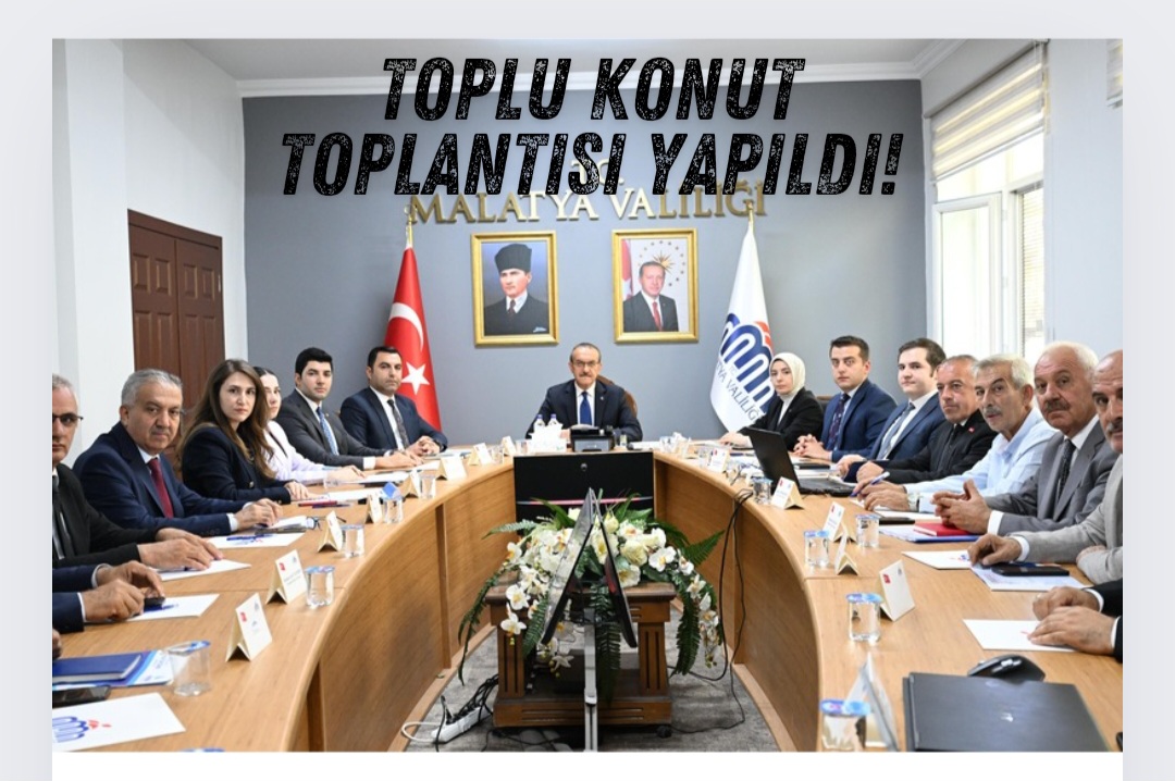 Toplu Konut ve Kırsal Kesim Konutları İçin Yer Seçimi İstişare Toplantısı Gerçekleştirildi