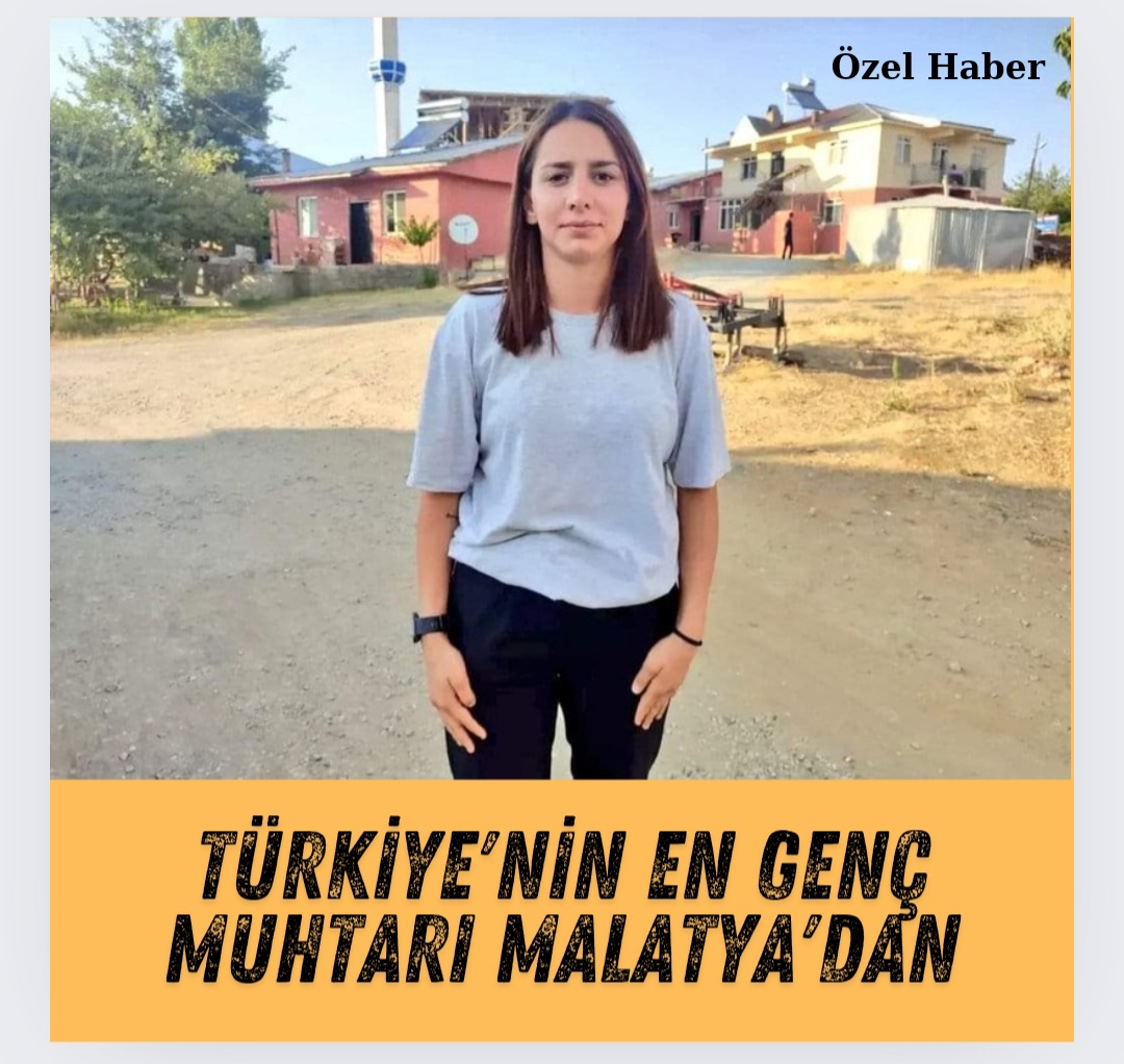 Türkiye'nin En Genç Muhtarı Malatya'dan!