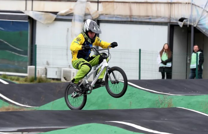 Ukraynalı Yıldız BMX Takımı, Avrupa Kupası İçin Sakarya'da Hazırlanıyor