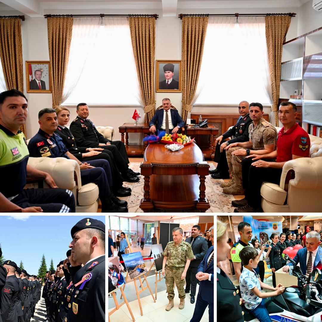 Vali Ersin Yazıcı Jandarma Teşkilatının 185. Kuruluş Yıl Dönümü Kutlama Programına Katıldı