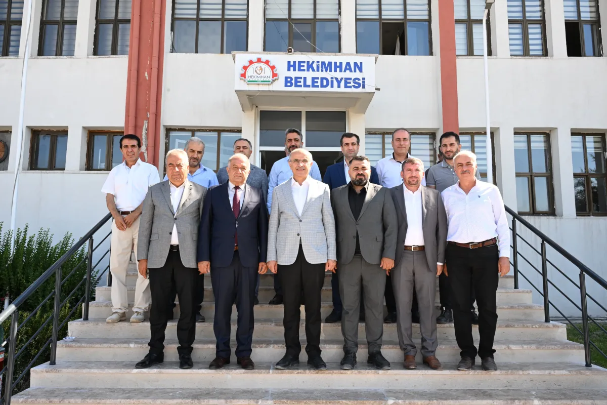 Hekimhan İlçesine Ziyarette Bulunan Büyükşehir Belediye Başkanı Sami Er, ‘HEKİMHANLILARIN GÖNLÜMÜZDE YERİ AYRI’