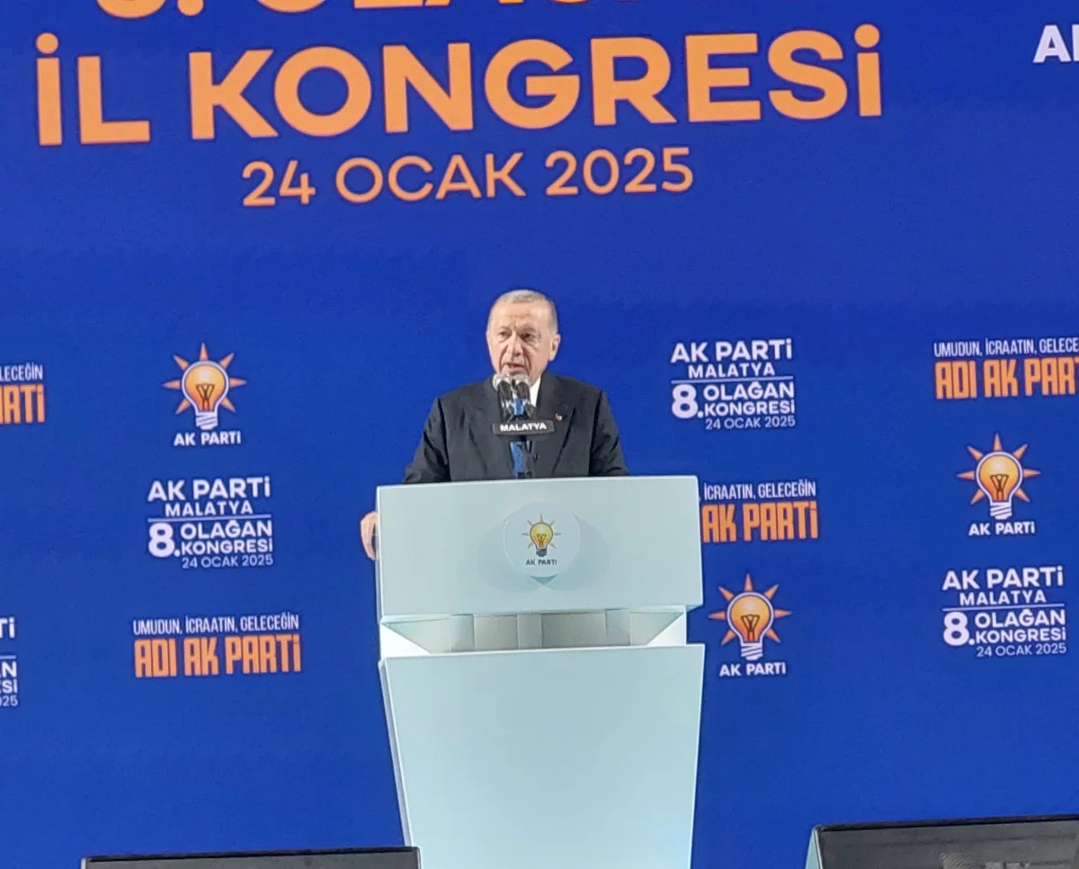 Cumhurbaşkanı Recep Tayyip Erdoğan Malatya'da