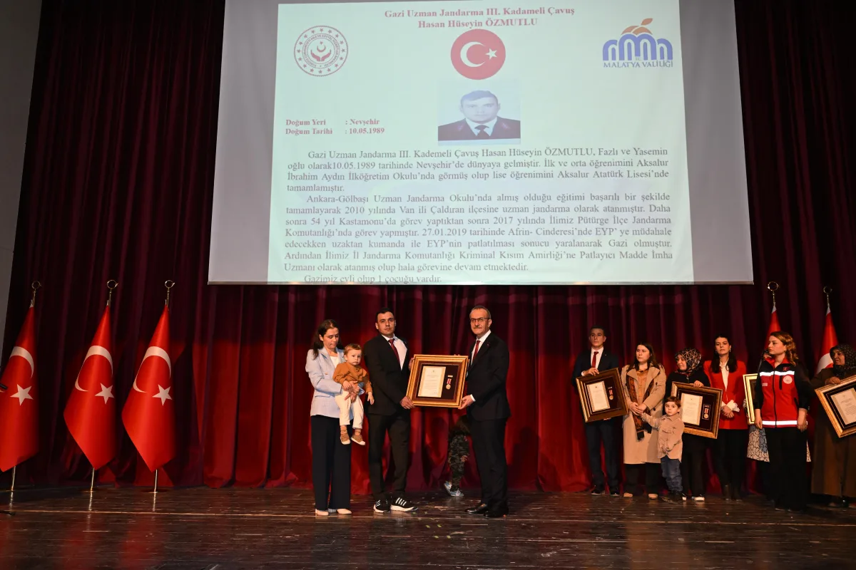 Devlet Övünç Madalyası ve Berat Tevcih Töreni
