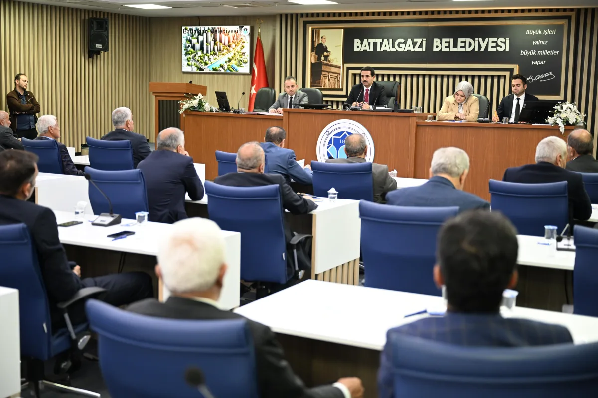 BATTALGAZİ BELEDİYE MECLİSİ NİSAN AYI TOPLANTISINI GERÇEKLEŞTİRDİ