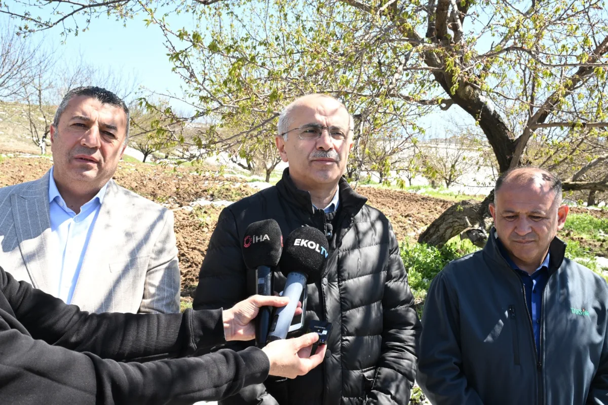 TARIM VE ORMAN BAKANI İBRAHİM YUMAKLI İLE GÖRÜŞEN BAŞKAN ER: ÇİFTÇİMİZ YALNIZ DEĞİL