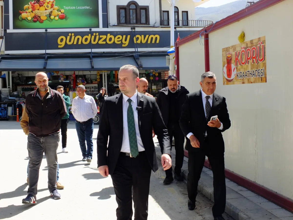 MAGİNDER Başkanı Salih Karademir, Gündüzbey halkıyla bir araya geldi.