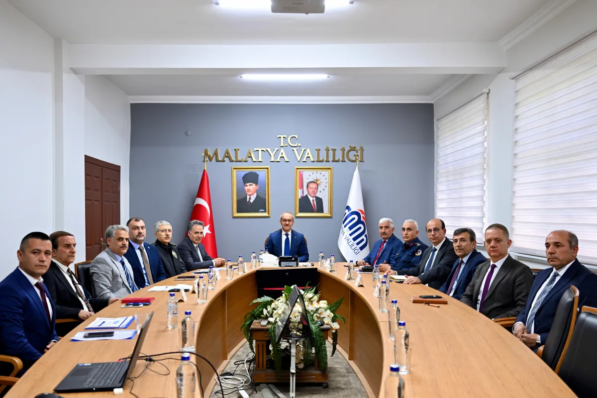 Vali Yavuz Başkanlığında Üniversite Güvenlik Toplantısı Gerçekleştirildi