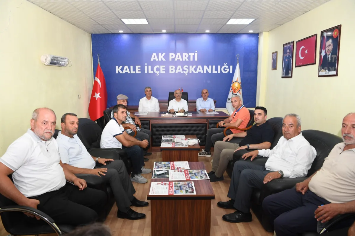 Kale İlçesine Ziyarette Bulunan Büyükşehir Belediye Başkanı Sami Er,