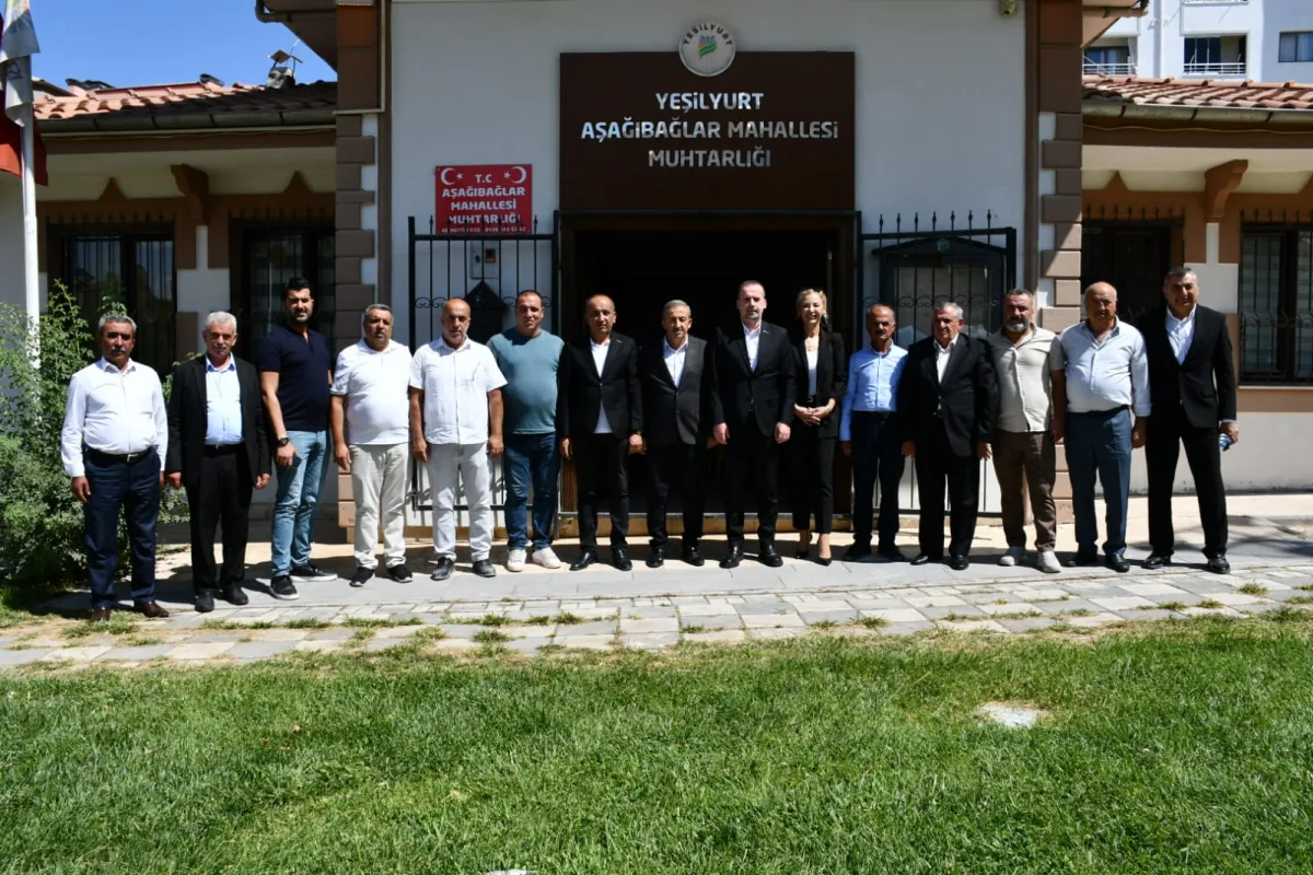 MAGİNDER’DEN YENİ KURULAN MALATYA MUHTARLAR DAYANIŞMA DERNEĞİ'NE ZİYARET