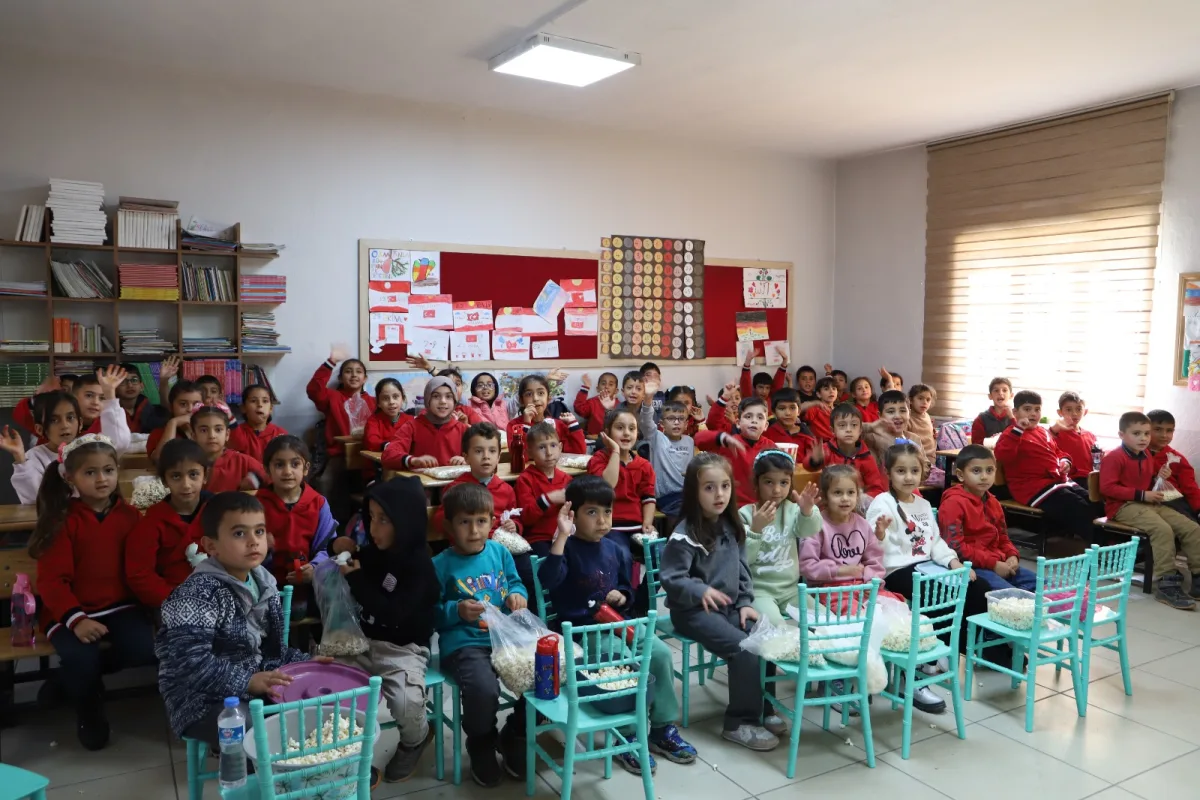 BATTALGAZİ BELEDİYESİ ÇOCUKLARI SİNEMAYLA BULUŞTURUYOR