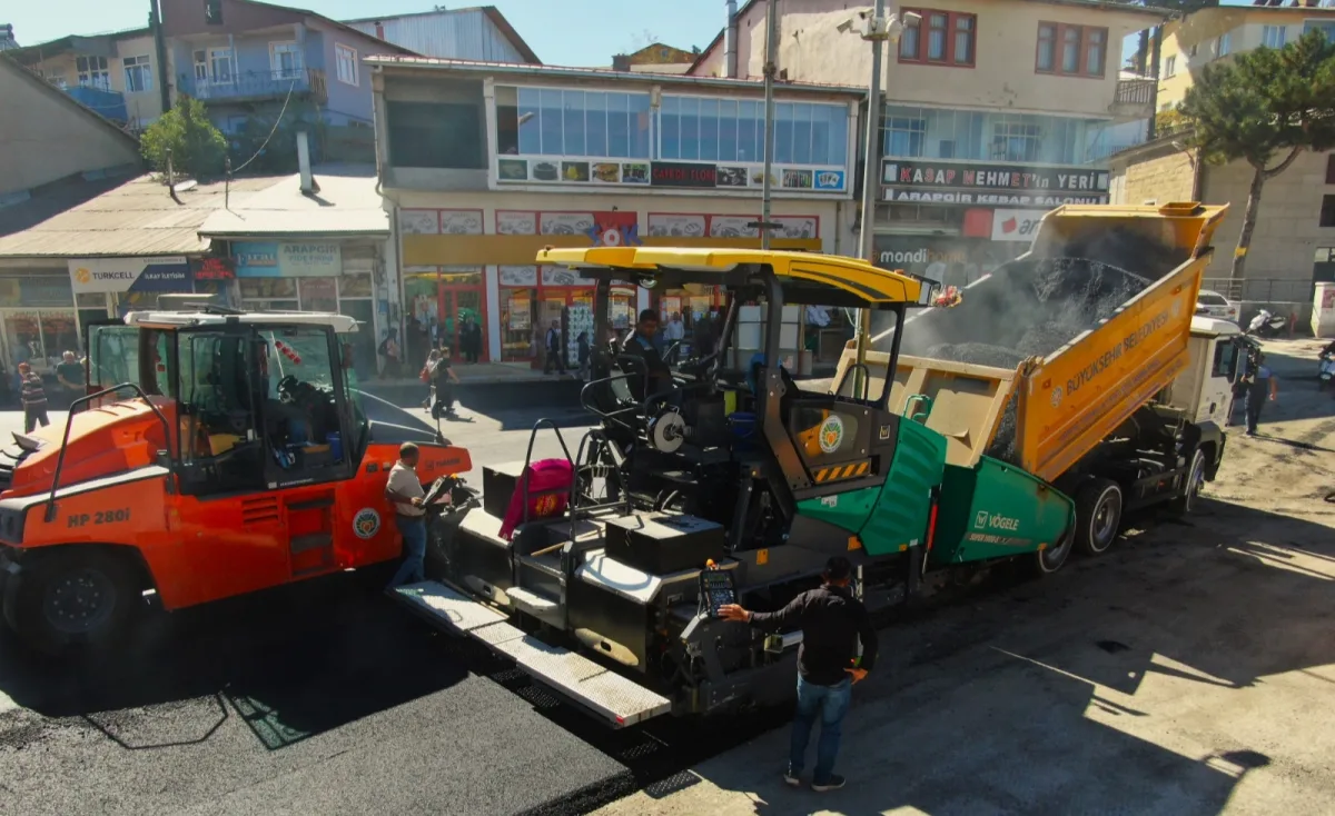 BÜYÜKŞEHİR BELEDİYESİ’NDEN ARAPGİR’E KAPSAMLI YOL VE ALTYAPI ÇALIŞMASI