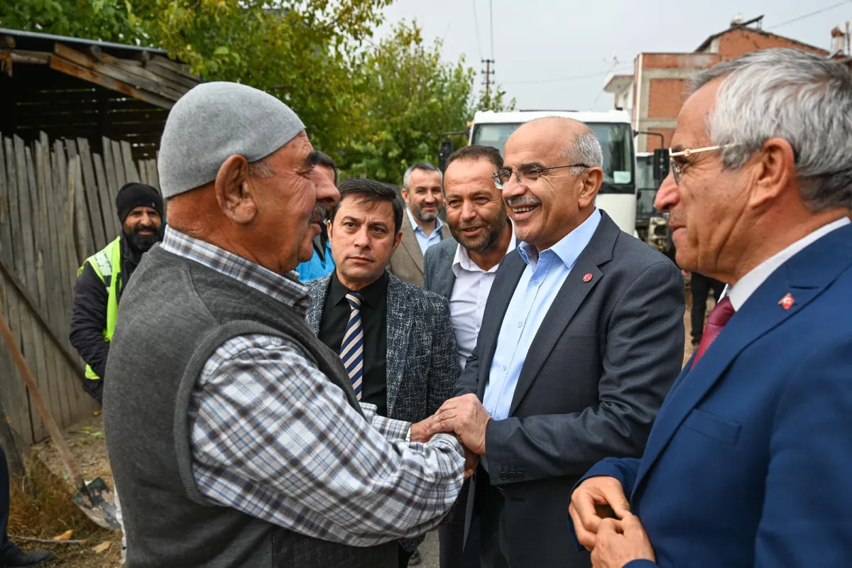 BAŞKAN ER, “7 BÖLGEDE TOPLAM 600 MİLYON LİRALIK İÇMESUYU HATTI İNŞA EDİYORUZ”