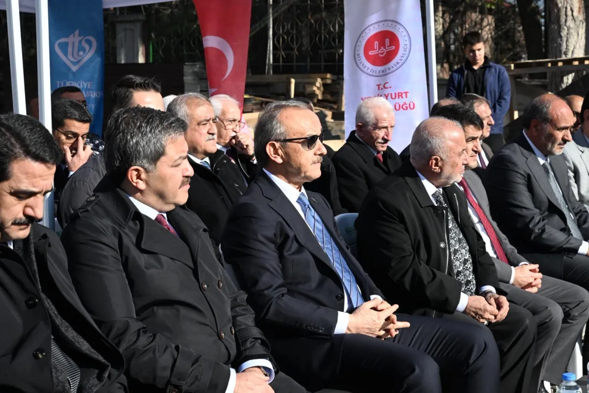 Hacı Mehmet Karagözlü Tefsirli Yatılı Hafızlık Akademisinin Temeli Atıldı