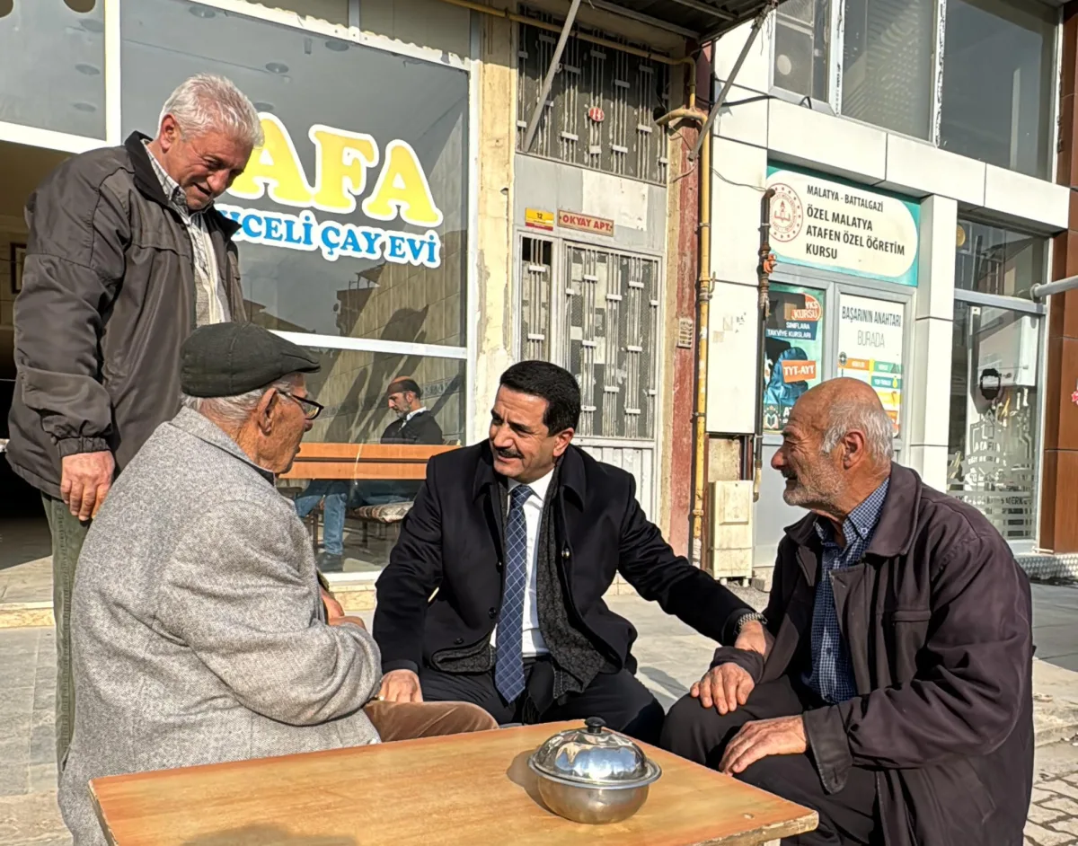 BAŞKAN TAŞKIN’DAN İNÖNÜ CADDESİ ESNAFINA ZİYARET